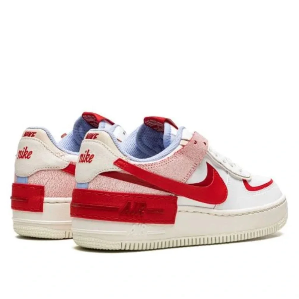 Nike Air‎ Force 1 Shadow cracked leather AF1 size 6.5